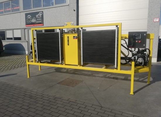 Dynometer combine harvester